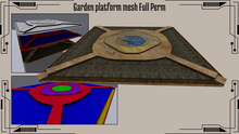 Garden platform mesh Full Perm