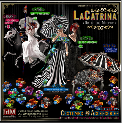 21 RARE !dM LaCatrina **WHITE WEDDING** (BOX)