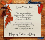 Happy Father Day Banner34