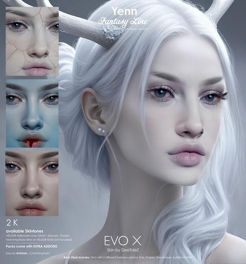 DeeTaleZ *DEMO* for LELUTKA EVOX - Yenn - FANTASY LINE