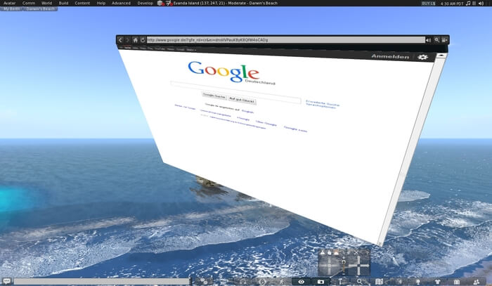 PC Screen (Media-On-Prim Browser)