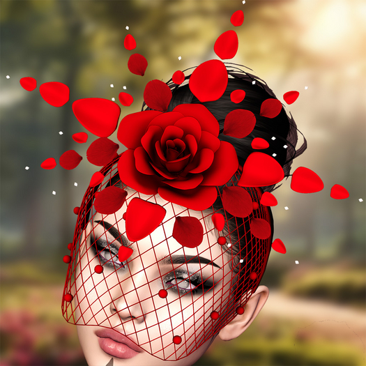 SKBW Rosa Hat - Red