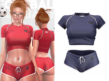 Dear V. "Football Baby" - Navy