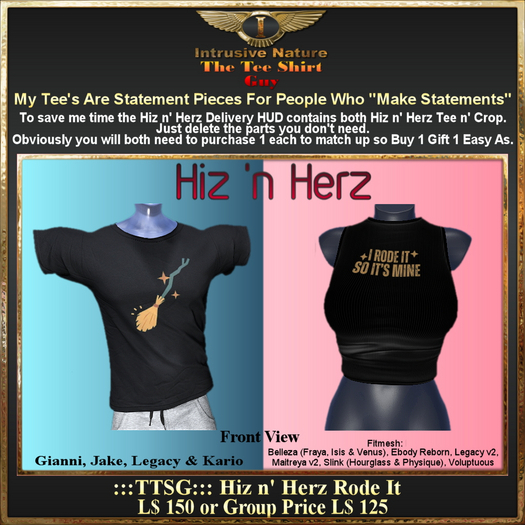 :::TTSG::: Hiz n Herz Rode It 