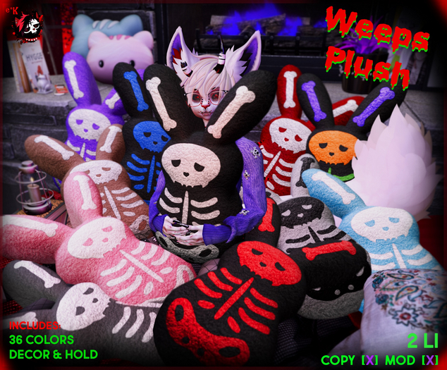 e*K Weeps Plush
