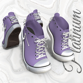 Lilac Tip Toe Sneakers
