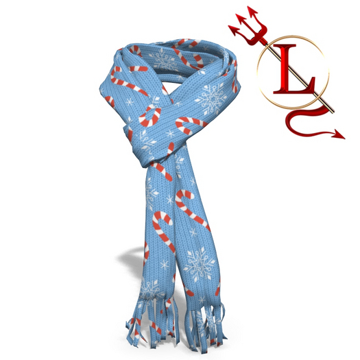 Winter Blue Scarf Shawl
