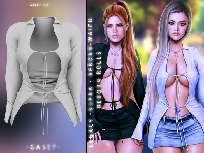 GASET - WHITE ARLET TOP