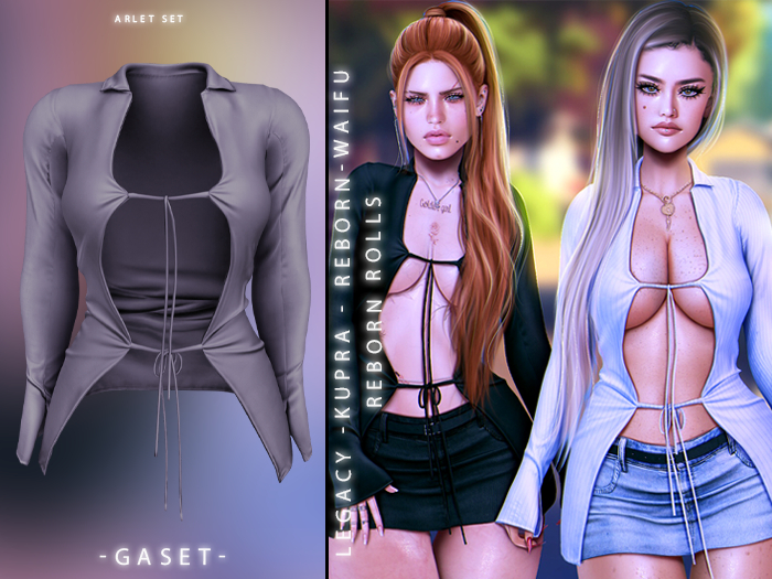 GASET - LILAC ARLET TOP