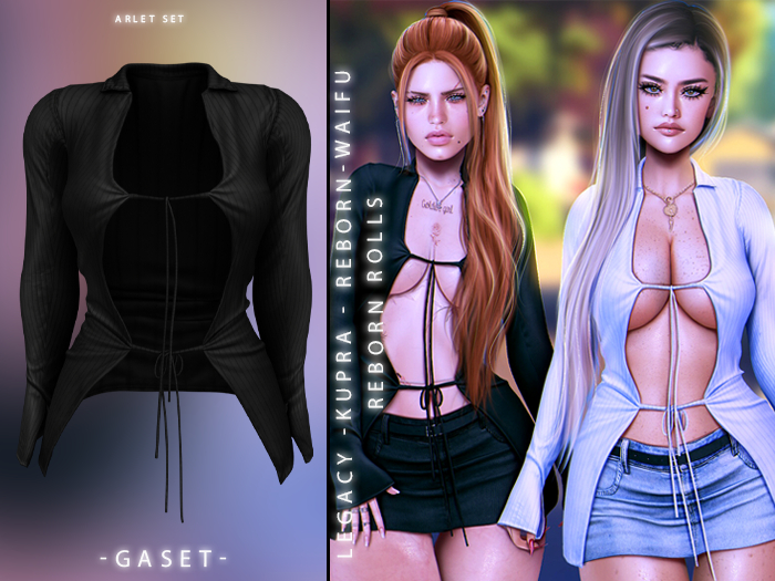 GASET - PRINT V3 ARLET TOP