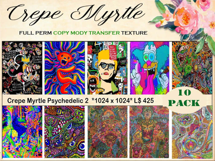 Crepe Myrtle Psychedelic 2 Logo