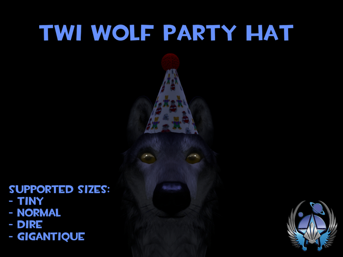 TWI Wolf Party Hat