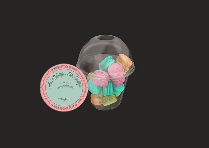 REIGN.- Snack Cup- Macarons #19
