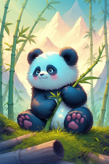 Baby Panda-Poster