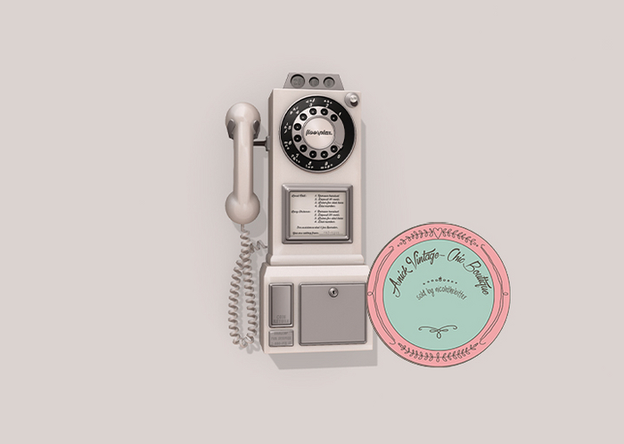 floorplan. payphone / white