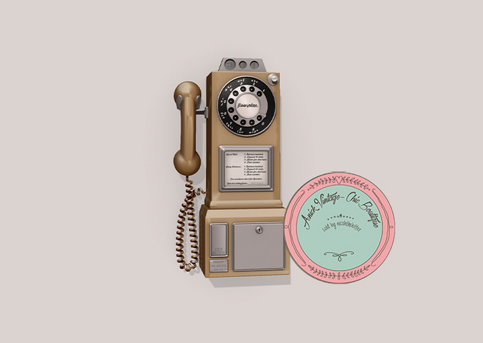 floorplan. payphone / gold