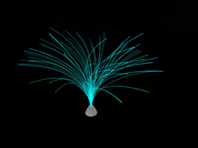 Full Perm Props Fiber Optic Light