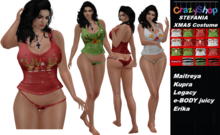 Crazy Stefania XMAS Costume