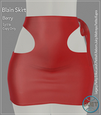 Duet Blain Skirt Berry Lycra