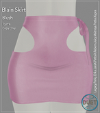Duet Blain Skirt Blush Lycra