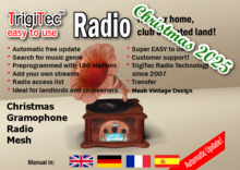 Christmas Radio 2020 Gramophone (TrigiTec)