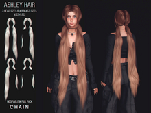 CHAIN - Ashley Hair - Browns & Reds