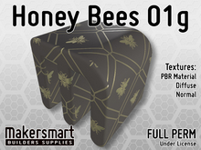 PBR Wallpaper Bees 01g
