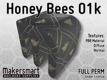 PBR Wallpaper Bees 01k