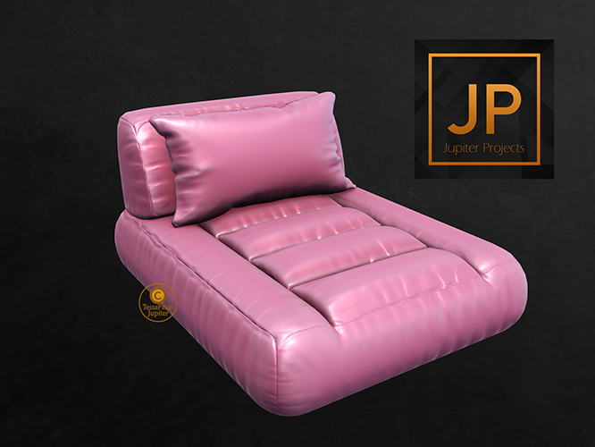 BackBone Backyard Theater - Lounger (pink)
