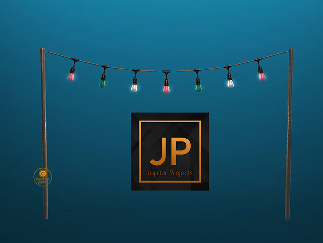 Second Life Marketplace - BackBone Backyard Theater - Light Pole ...