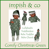 impish & co ~ Comfy Christmas Green BOX