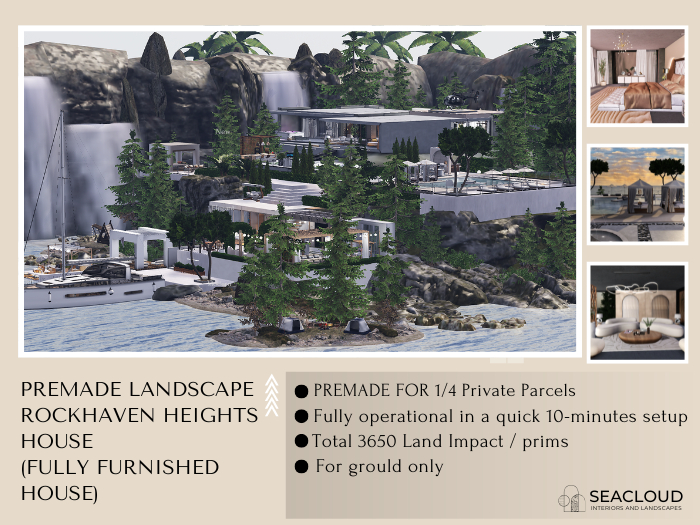 PREMADE LANDSCAPE - ROCKHAVEN HEIGHTS HOUSE FULLY FURNISHED