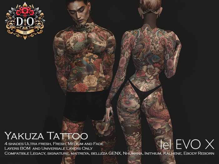 DO INK TATTOO YAKUZA