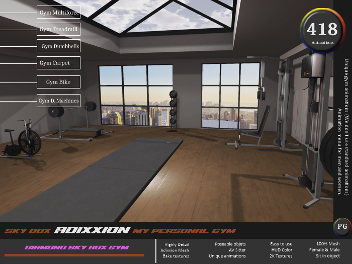 Gym Loft Diamond PG