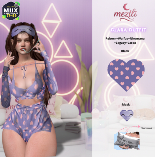 MEZTLI - Clara Outfit -Purple