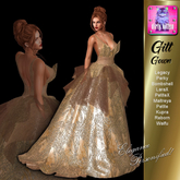 dirty kitten Gilt Gown 