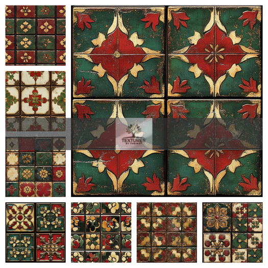 TB - SEAMLESS CERAMIC MID EUROPEAN GLAZED TILE