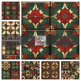 TB - SEAMLESS CERAMIC MID EUROPEAN GLAZED TILE