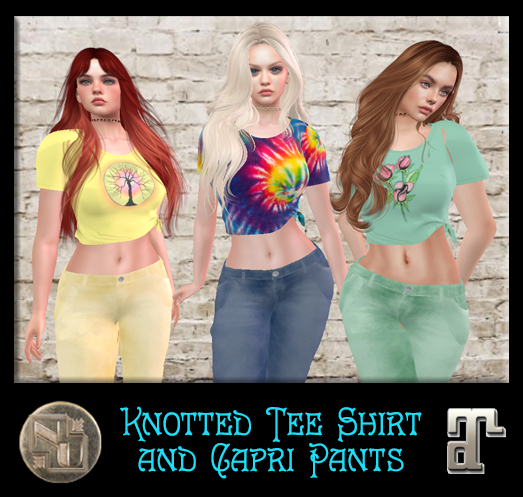 Knotted Tee Shirt w/HUD