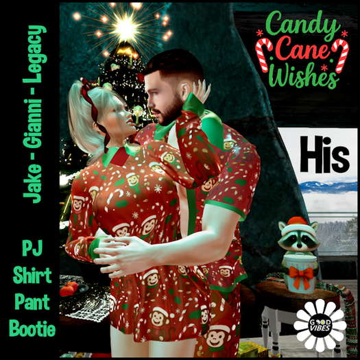 GoodVibes Candy Cane Wishes His 