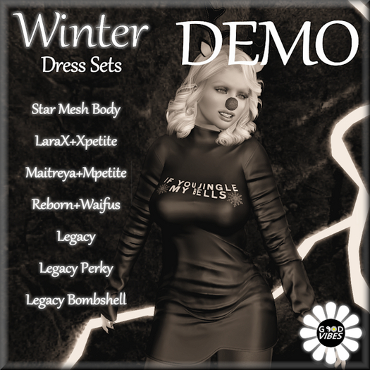 DEMO GoodVibes Winter Dress Sets