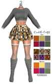 Graffitiwear Patchy Plaids Cuddle Outfit