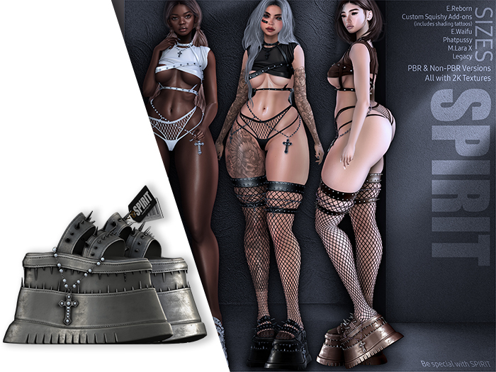 SPIRIT - Glowie platforms [GRAY]