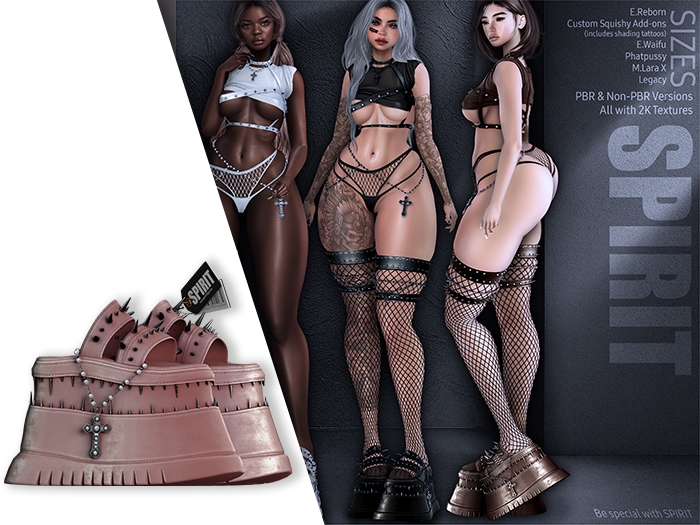 SPIRIT - Glowie platforms [PEACH]