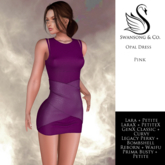 [S&C] Opal Dress - Pink 