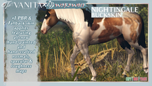 TEEGLEPET SKIN: "Nightingale" Buckskin
