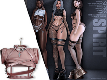 SPIRIT - Glowie top [PEACH]