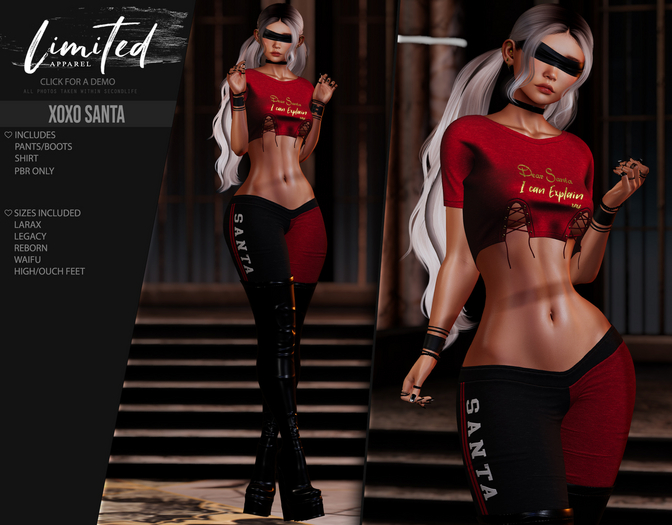 Limited Apparel - Xoxo Santa