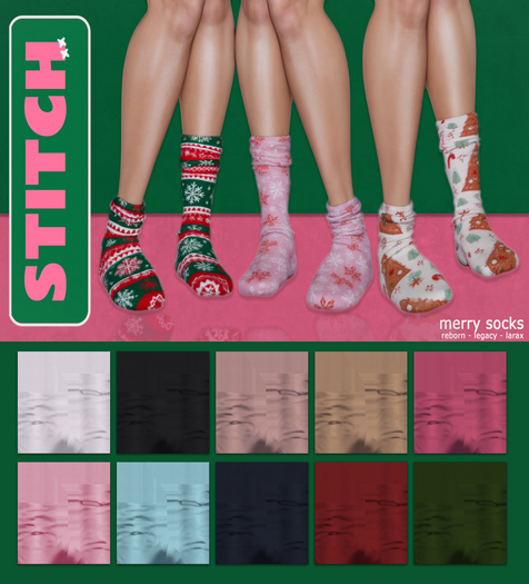 STITCH // Merry // Socks // Colors // Pack