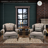 DD Marriella Cozy Chair Set-PG